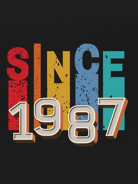 Since 1987 retro