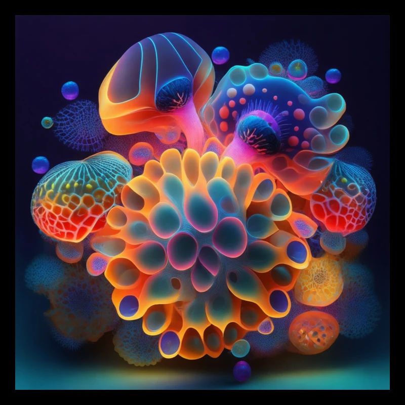 Amazing yellyfish