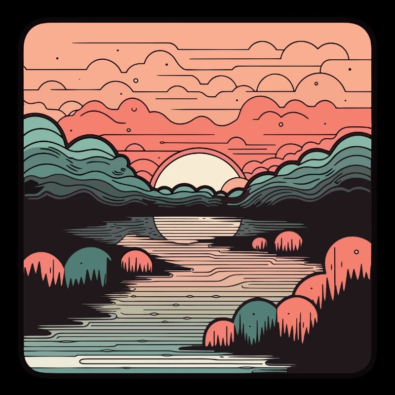 Coucher de soleil