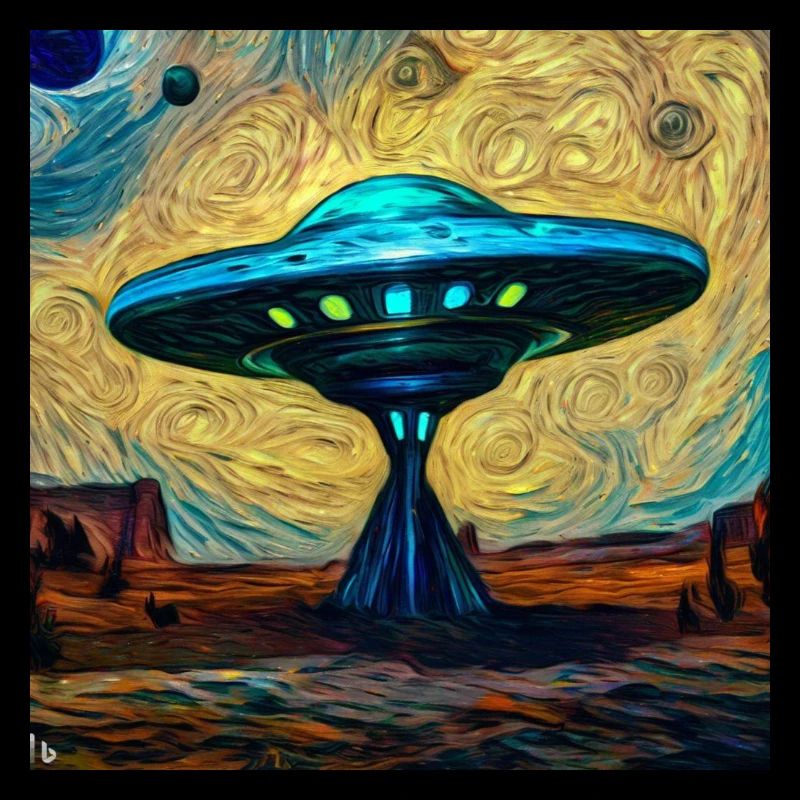 Ufo Artwork By Bruederchen