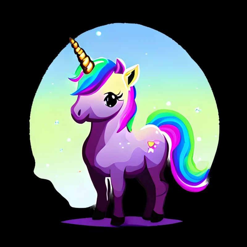 Einhorn Mädchen Fabeltier Einhörner Unicorn