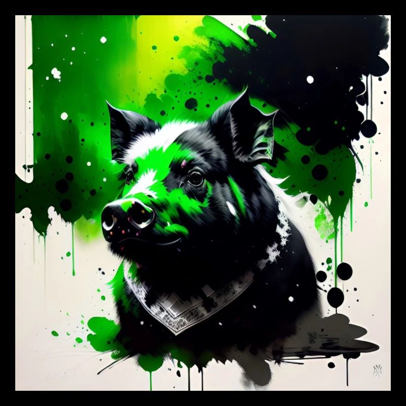 Das grüne Schwein