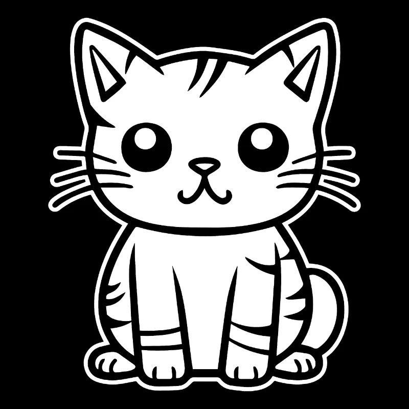 Chat chaton chaton dame