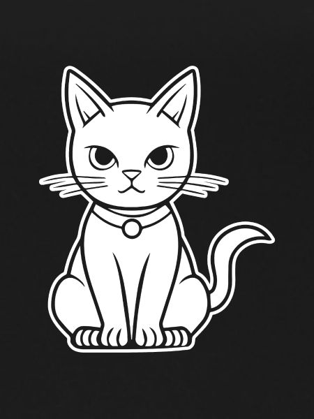 Chat chaton chaton dame