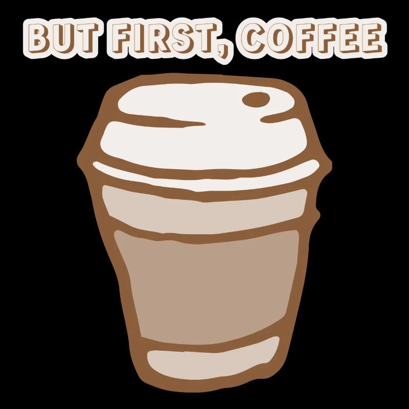 aber der erste Kaffee