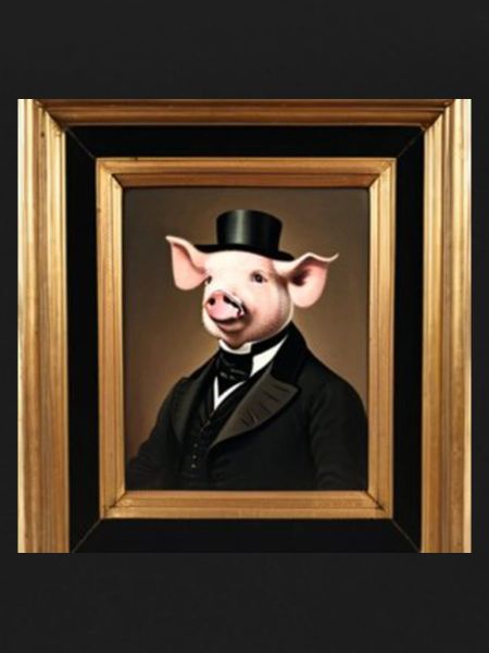 Gentleman Pig