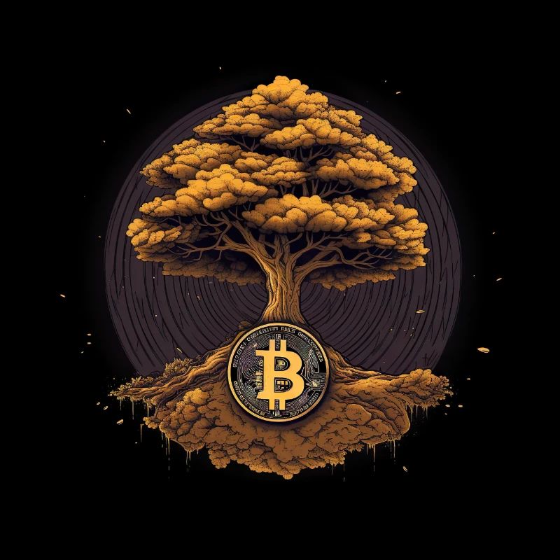 Bitcoin Baum Wachstum