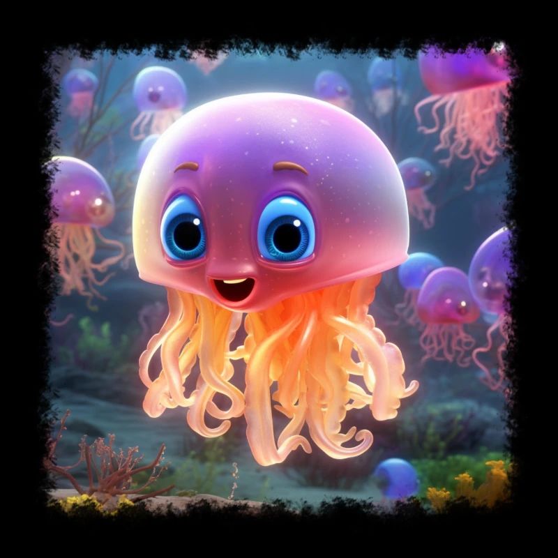 Méduse mignonne