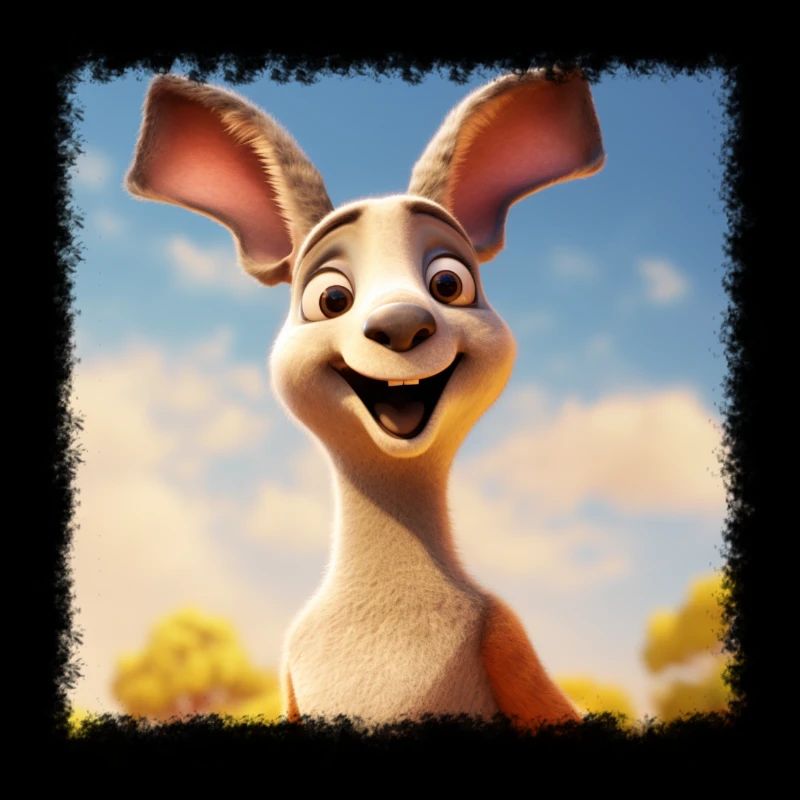 cute kangaroo