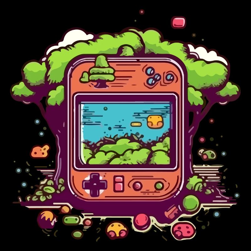 Retro video game