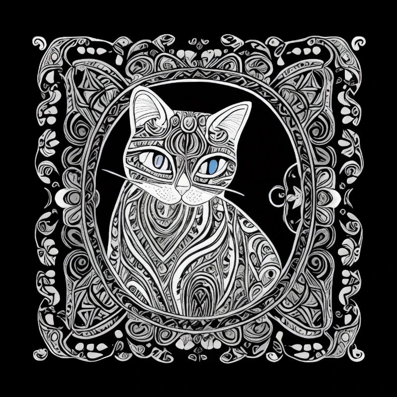 Schöne böhmische Katze |