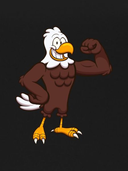 Strong Eagle Character