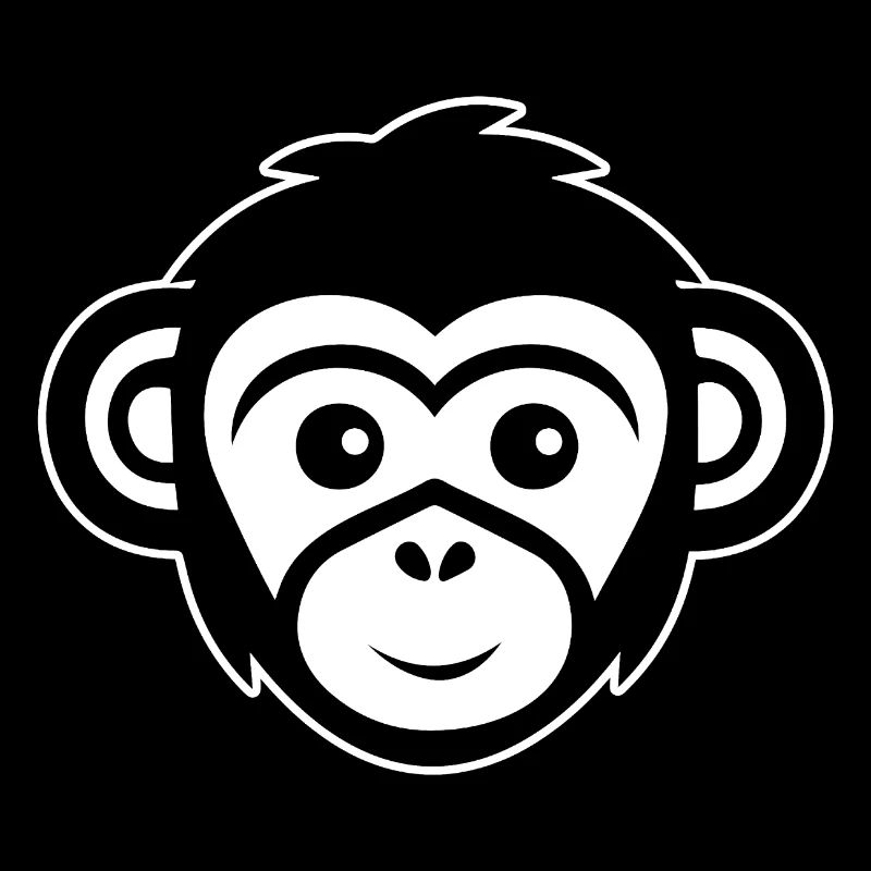 Singe Singe Visage de Singe Jungle