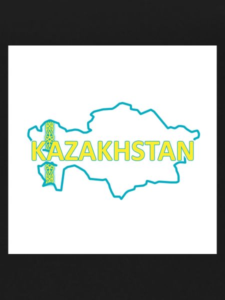 Map of Kazakhstan