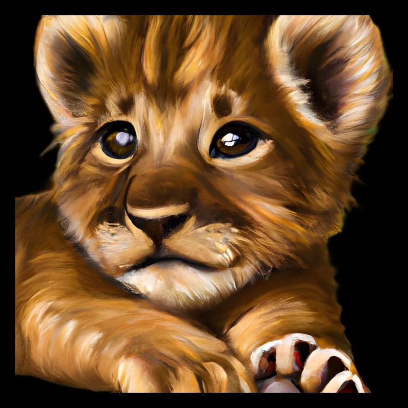 Lion cub