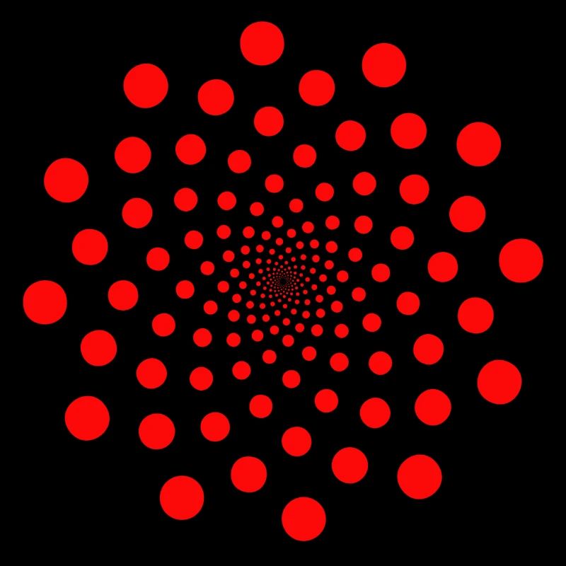 OM Sign Chakra Points Spirit Infinite Red