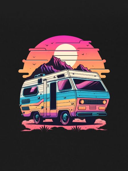 Synthwave Camper