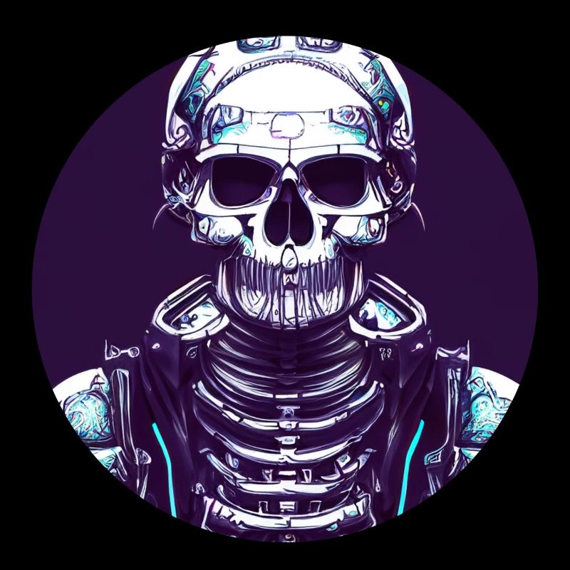 Skeleton - Abstract - Art