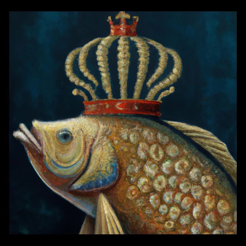 Gekrönter Goldfisch