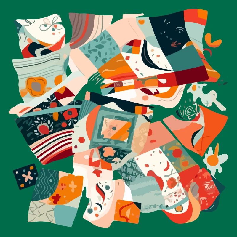 Fabric patchwork