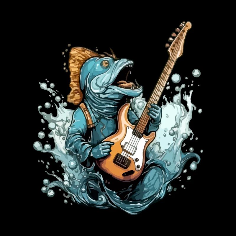Zazo le poisson guitariste