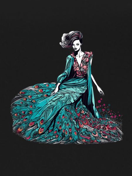 Modedesigner Peacock