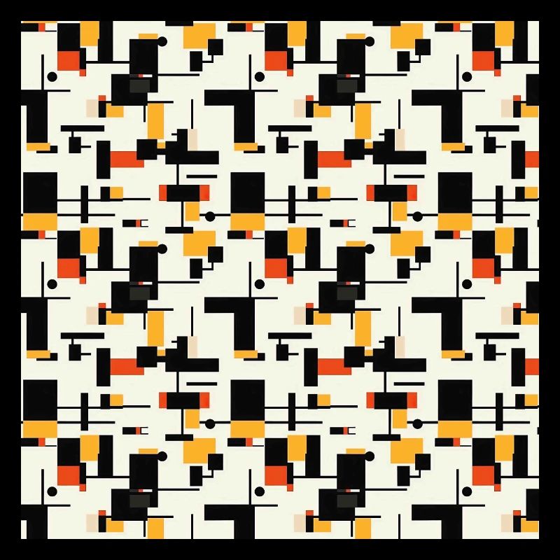 Abstract Geometric Seamless Repeat Pattern Shapes