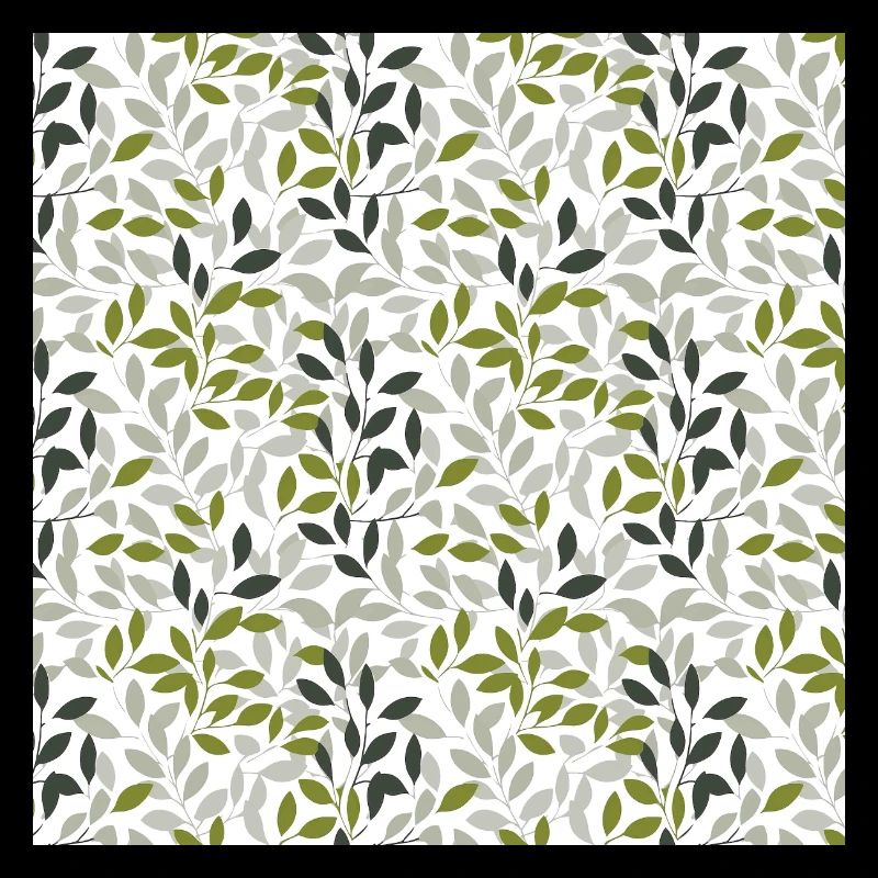 Leaves Seamless Pattern Leaf Foliage Nature Print