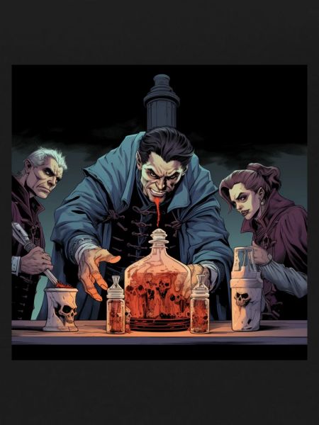Comic style Vampire