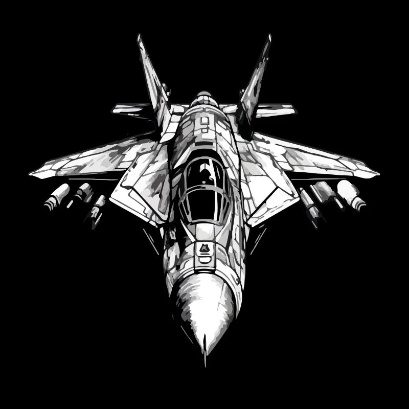 Flamboyant eagle plane