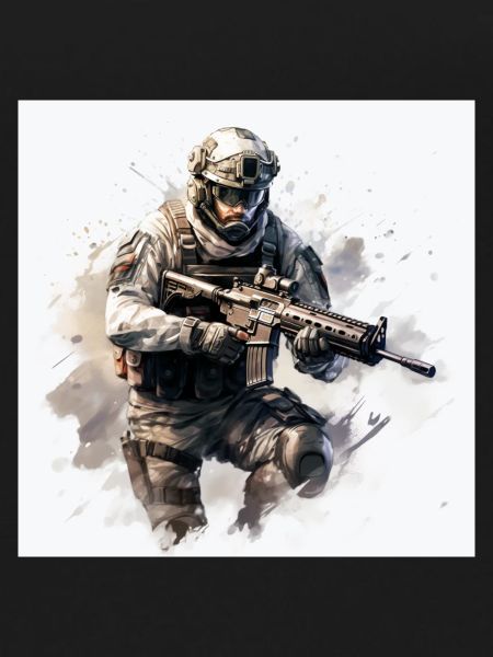 COD gaming art shooter