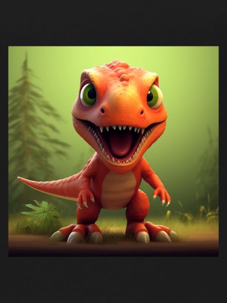 Aventures mignonnes T-Rex