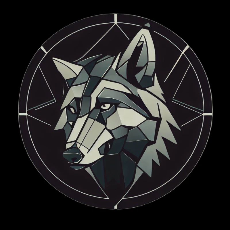 Geometrischer Wolf