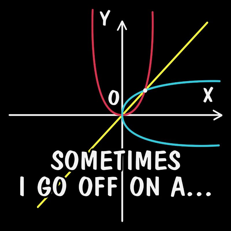 Sometimes I go off on a ..., math lover