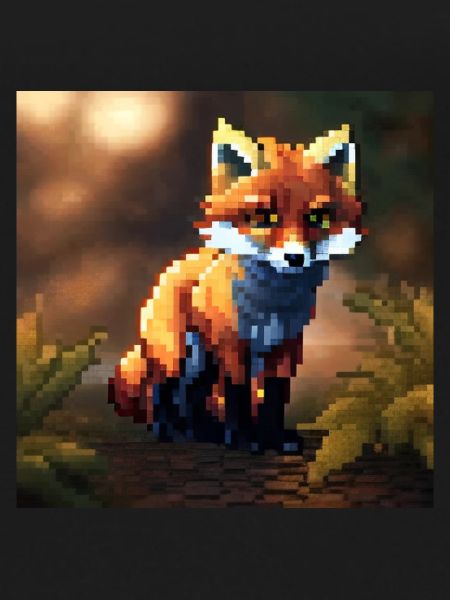 Fox pixel art