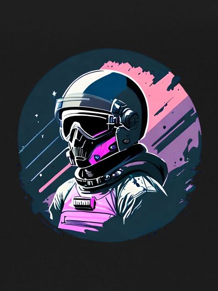 Astronaut silhouette