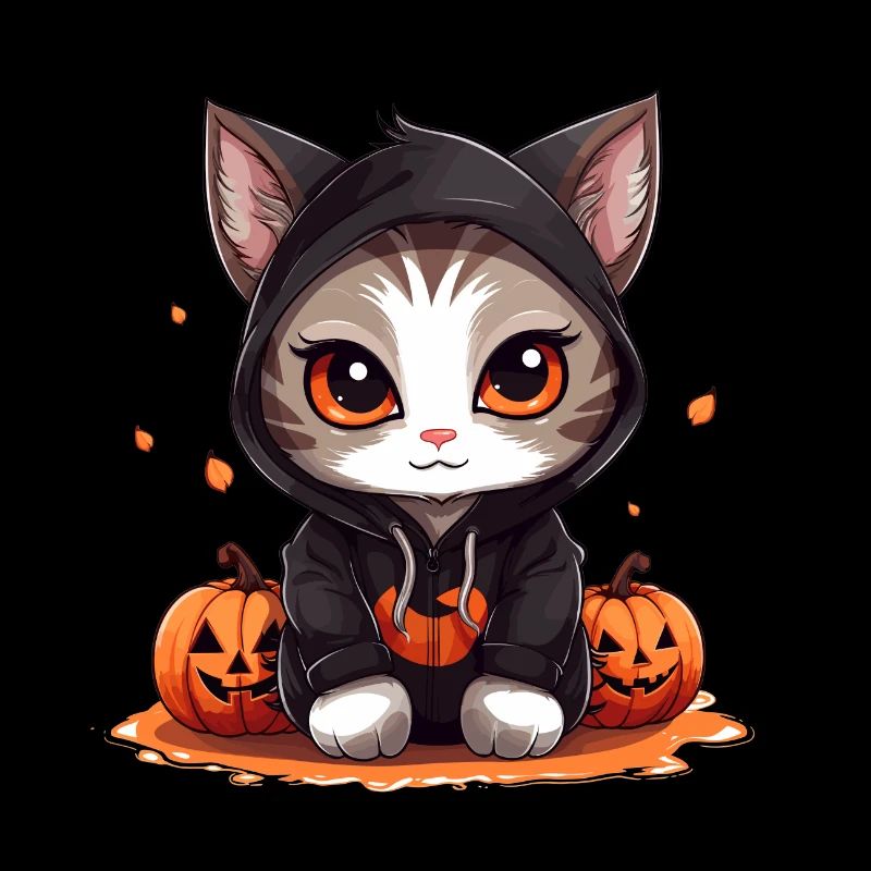 Chat d’Halloween