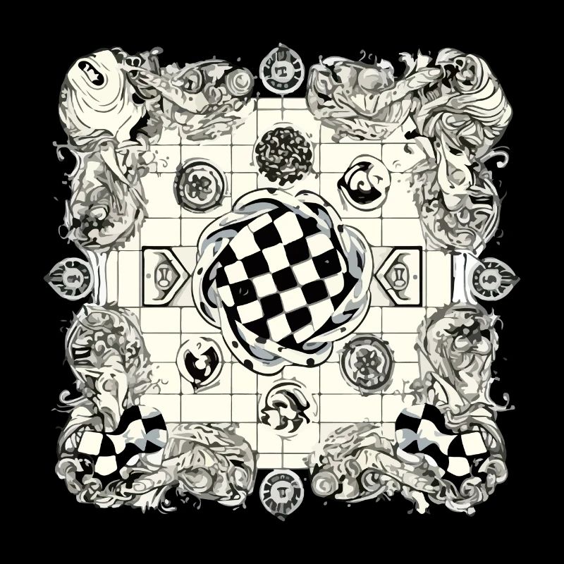 Alien Chessboard No. 3