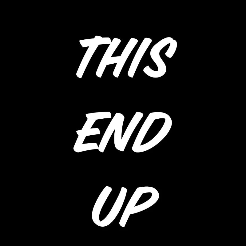 T-Shirt "This End up"