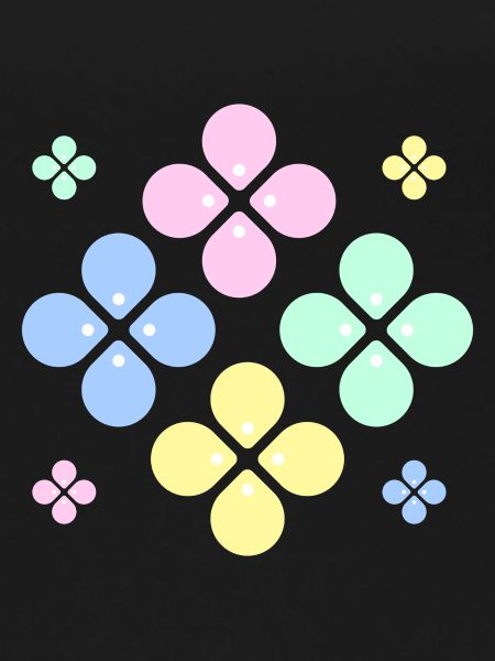 Pastel flower
