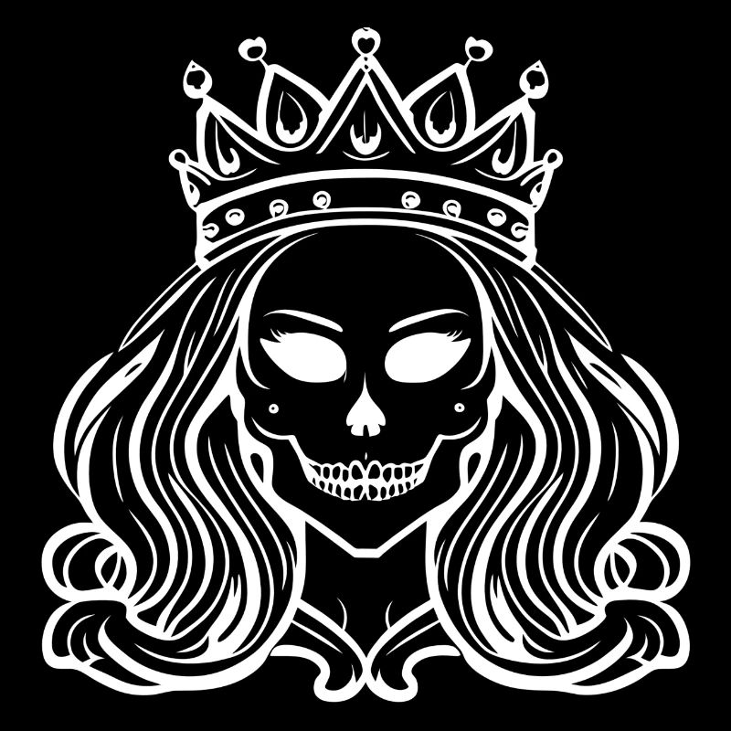 queen skull