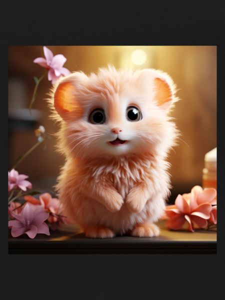 Fluffy mouse