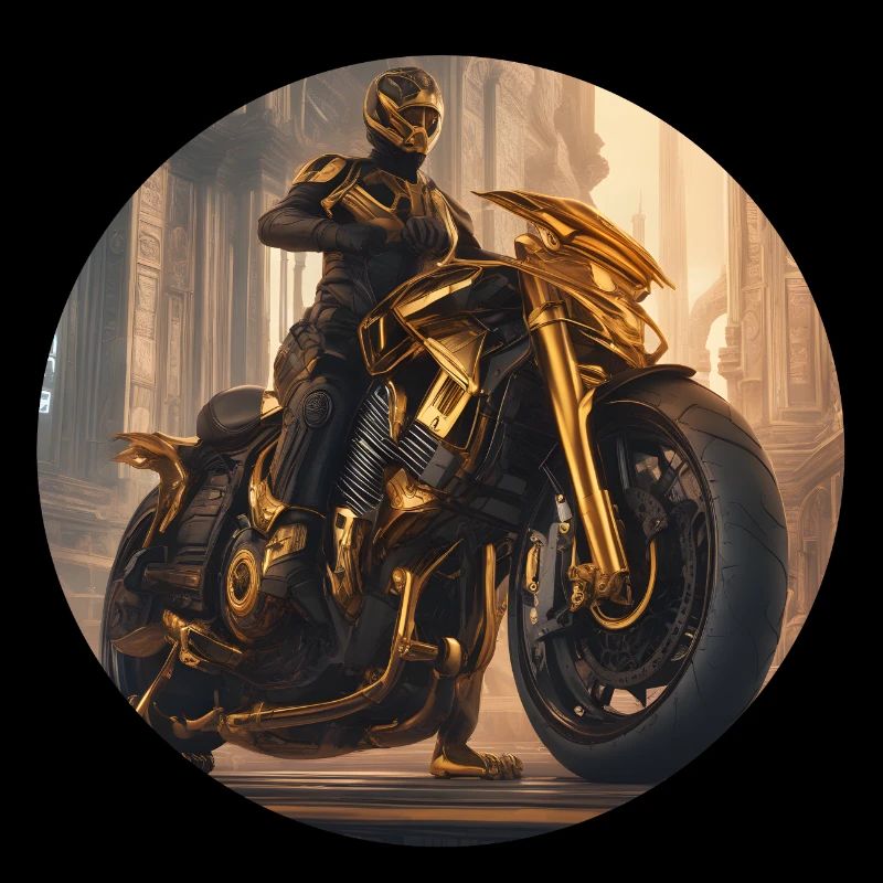 Sci Fi Biker