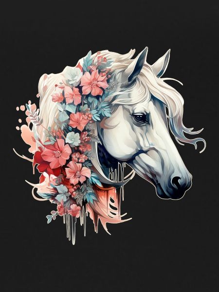 Motif cheval