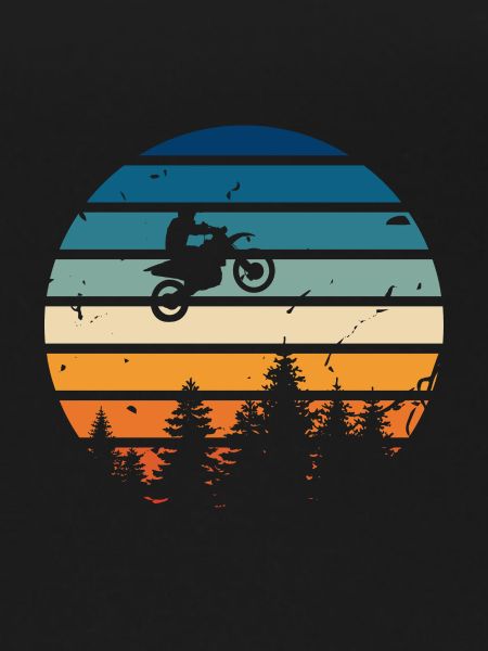 Retro motorcycle
