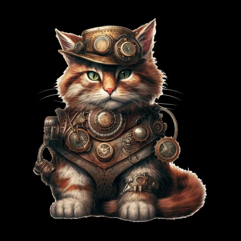 cat Steampunk