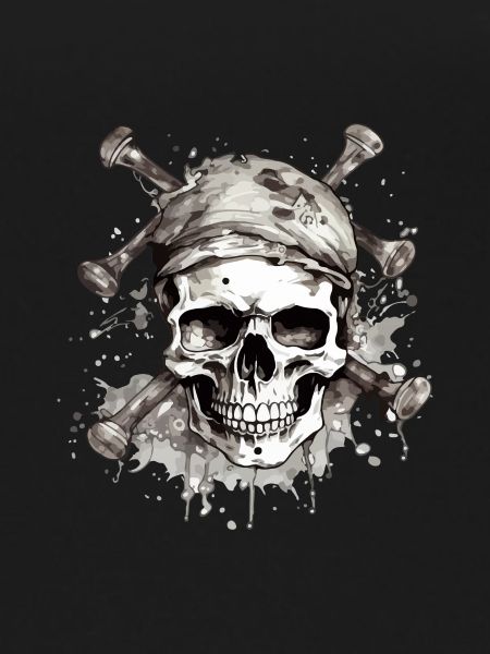 Tête de pirate n°4