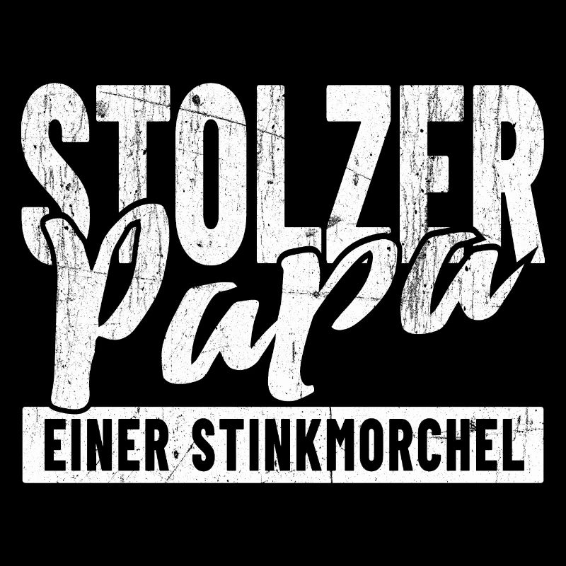 Stolzer Papa einer Stinkmorchel