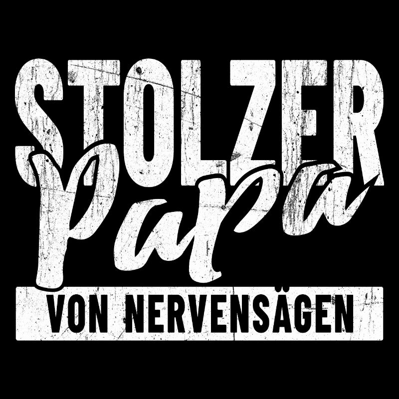 Stolzer Papa von Nervensägen