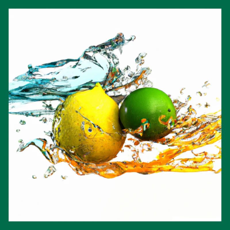 Zitrusfrüchte Splash